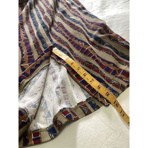 Vintage Huntington Ridge Tribal Print Skirt Size: XL - Picture 7 of 8